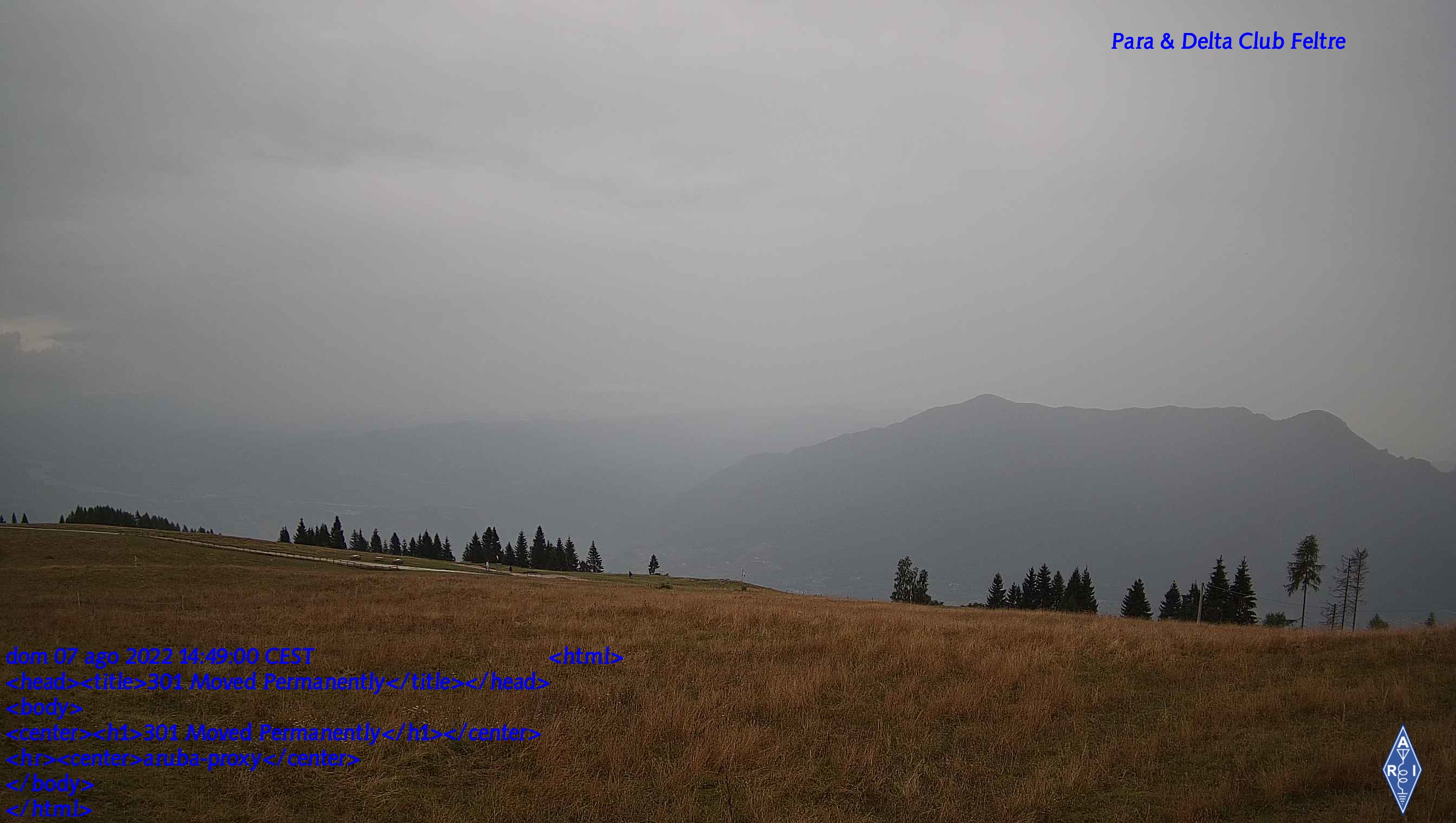 Monte Avena - panoramica città di Feltre e Val Belluna